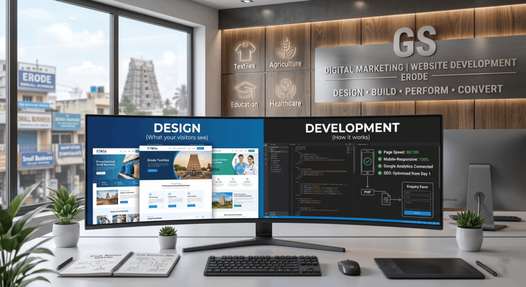 website development in erode