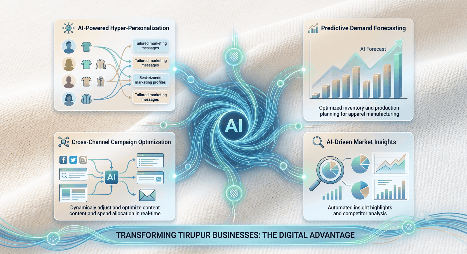 Industrial automation and AI tools reshaping digital marketing for Tirupur textile businesses