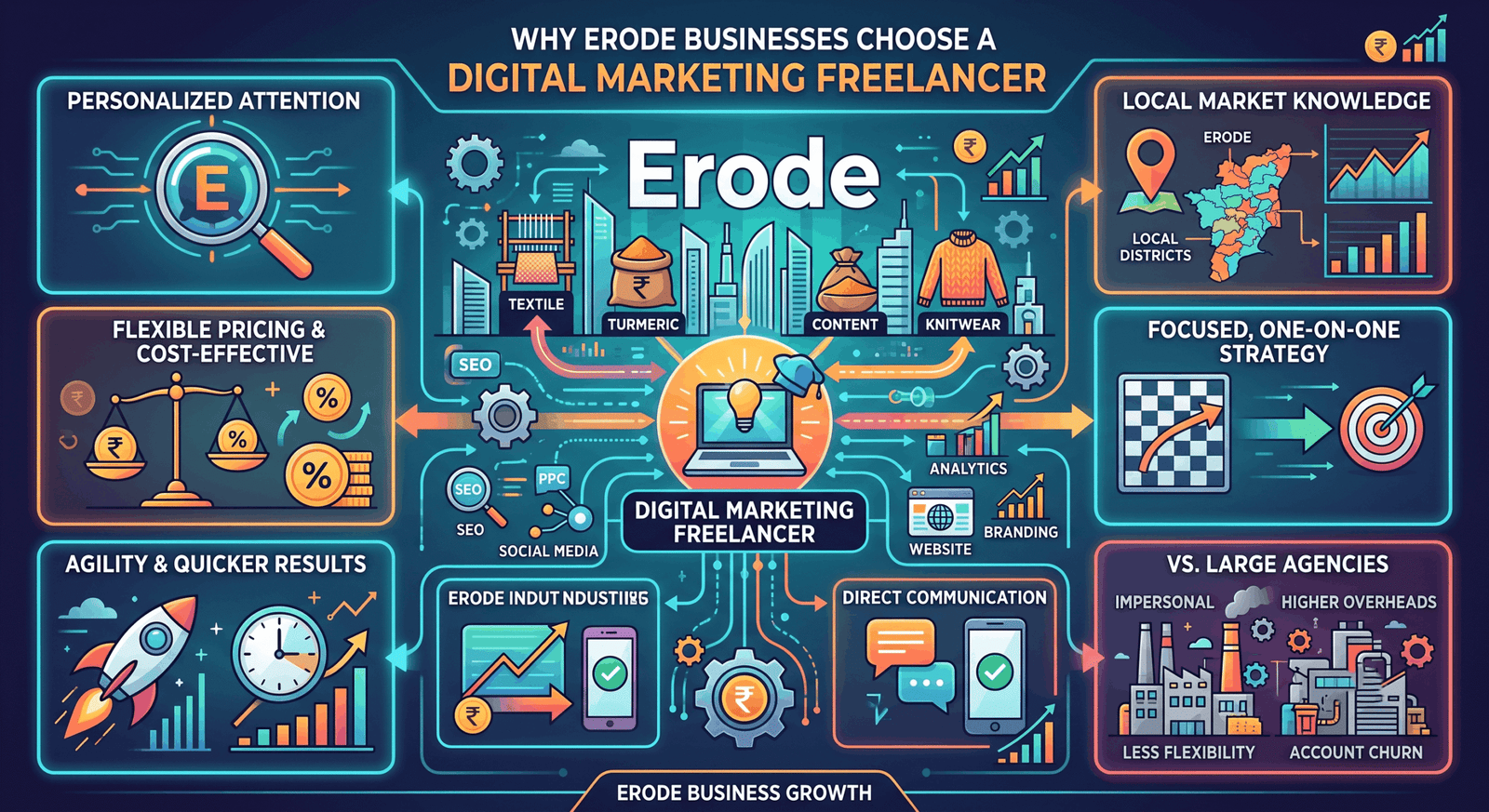 Digital marketing freelancer in Erode