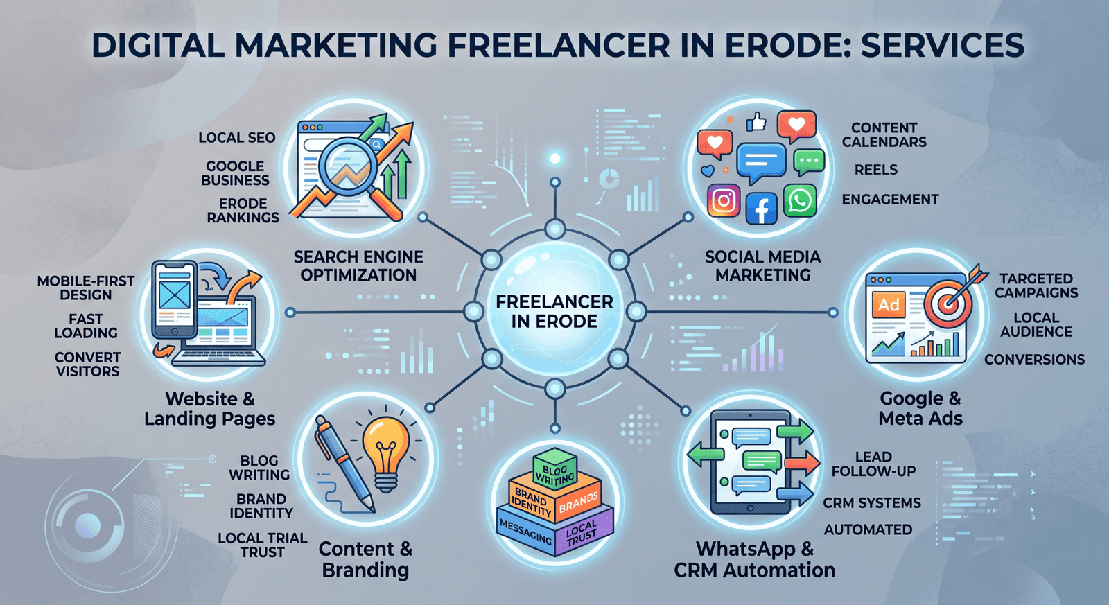 Digital marketing freelancer in Erode services