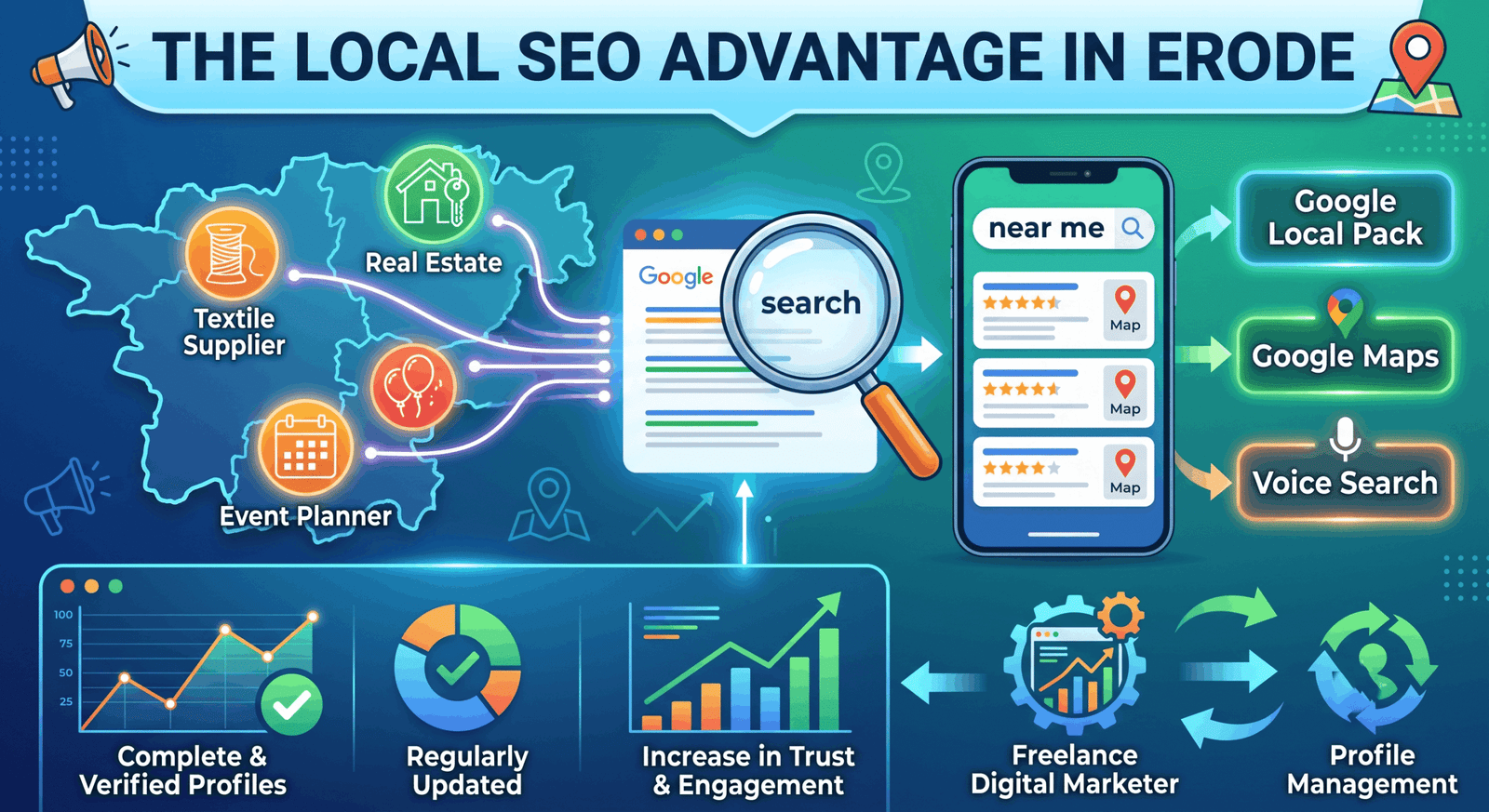 Digital marketing freelancer in Erode local SEO