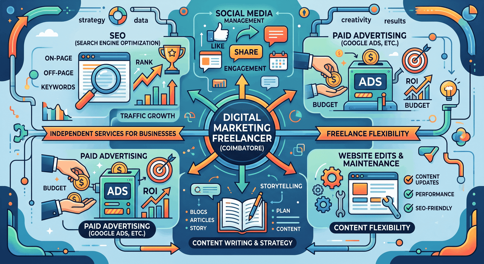 Digital Marketing freelancer in coimbatore