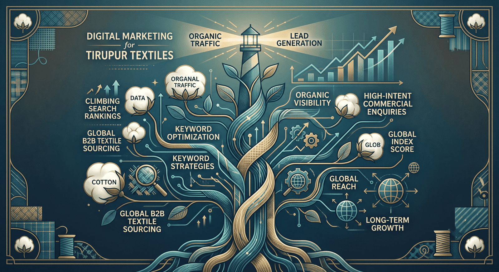 SEO Optimization for Digital Marketing for Textile Businesses in Tirupur