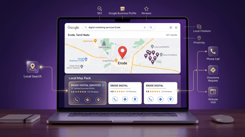 near me search ranking Erode 
