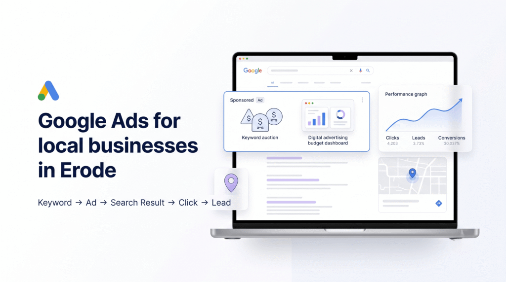 SEO vs Google Ads for Erode businesses