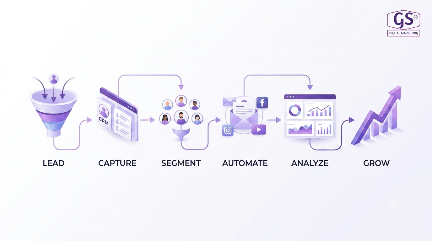 Automation workflow for digital marketing agency in Erode