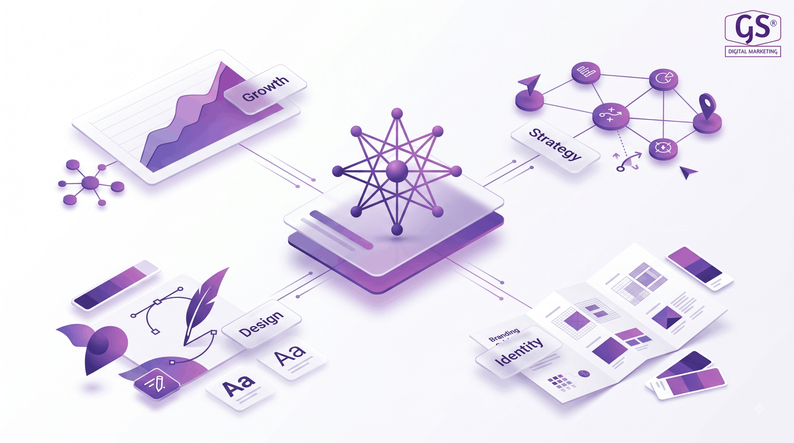 Branding company in Erode designer sketching logo concepts