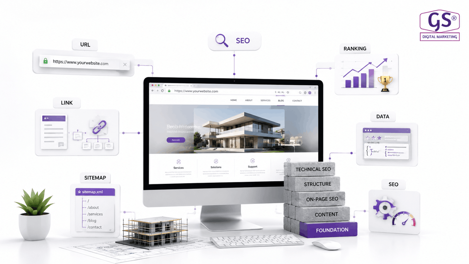 SEO-friendly website development and digital marketing strategy in Erode