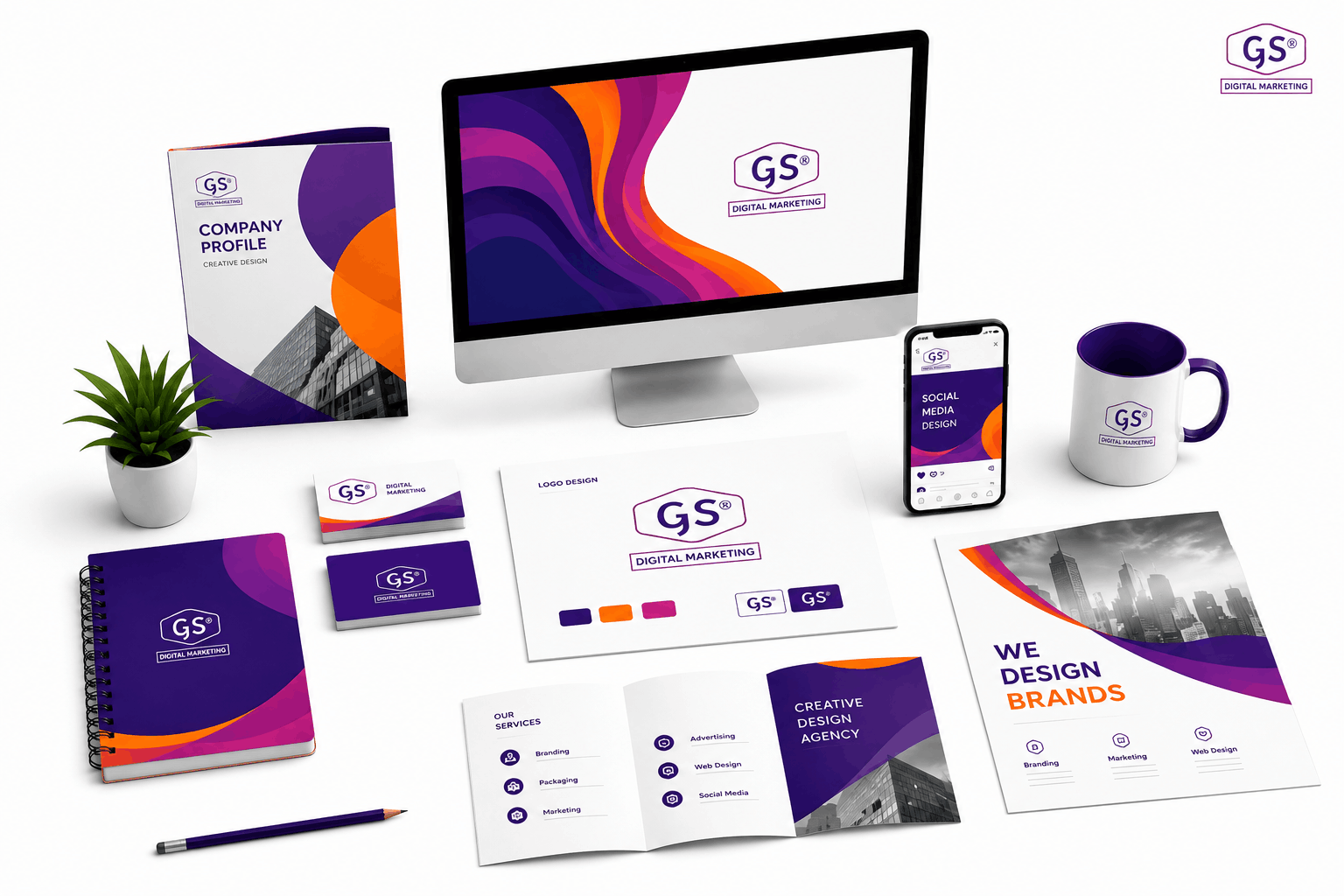 Best Graphics design in erode - branding portfolio and creative work samples