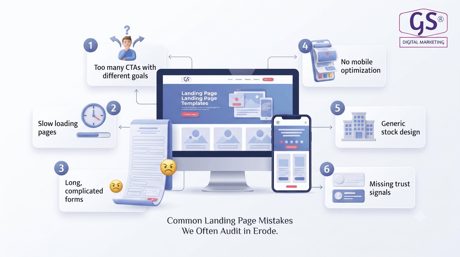 analytics dashboard tracking landing page conversions in Erode