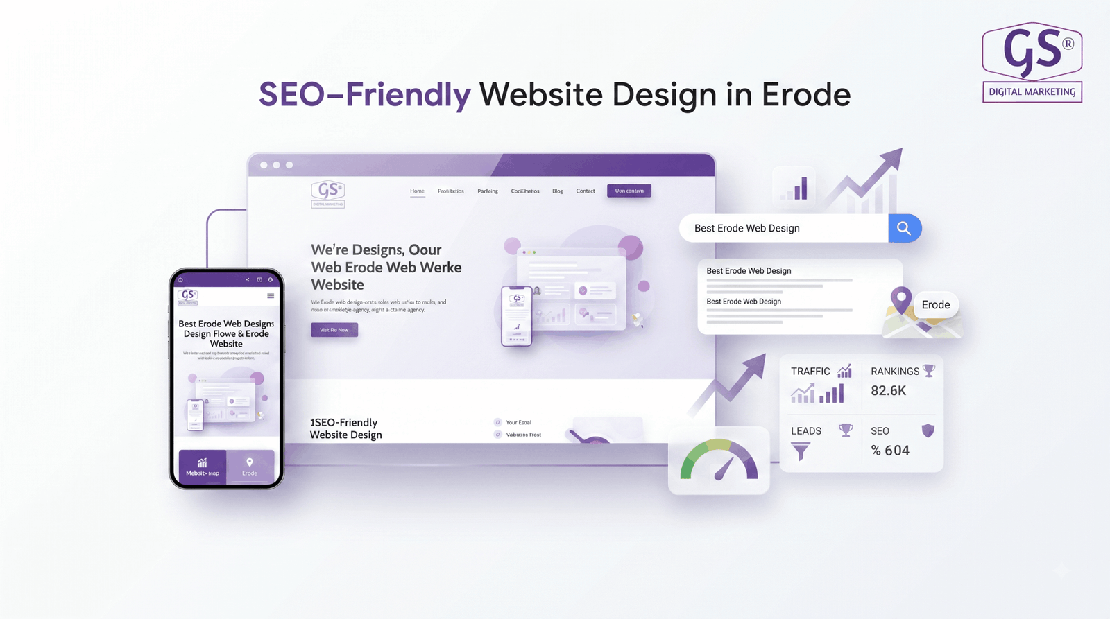 SEO-Friendly Website Design in Erode - web design workspace