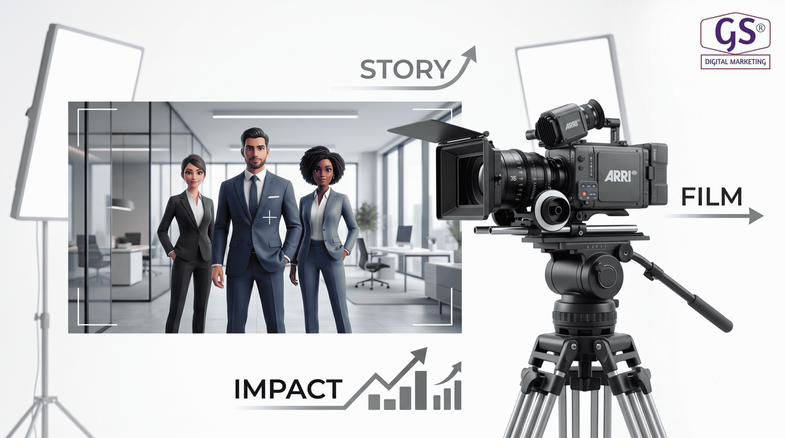 Corporate video shoot agency in Erode filming office brand story