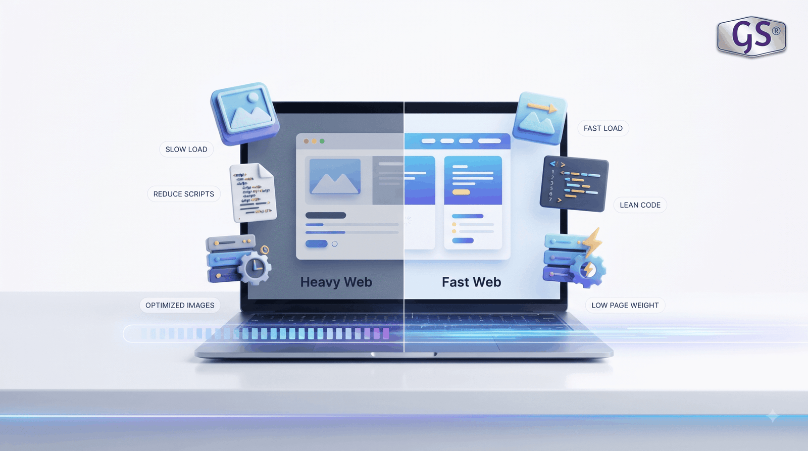 Website speed and performance optimization for faster page loading