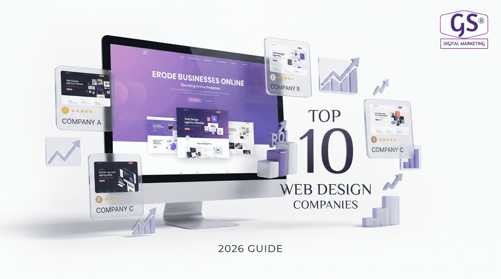 Top 10 Web Design Companies in Erode - modern office workspace