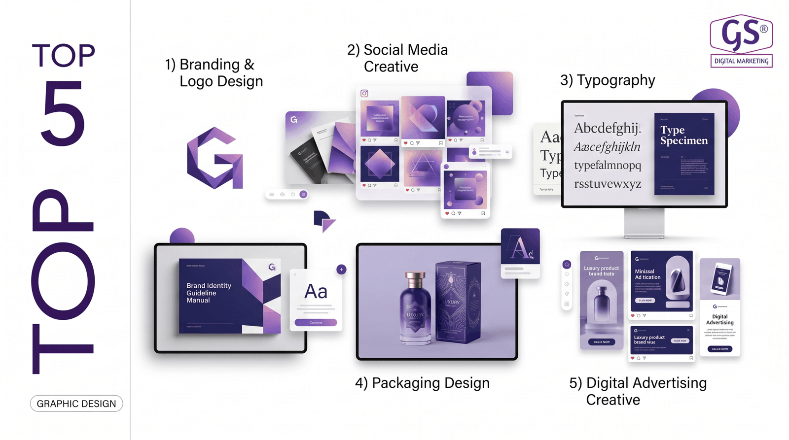 Top 5 Graphics Design in Erode - creative studio workspace