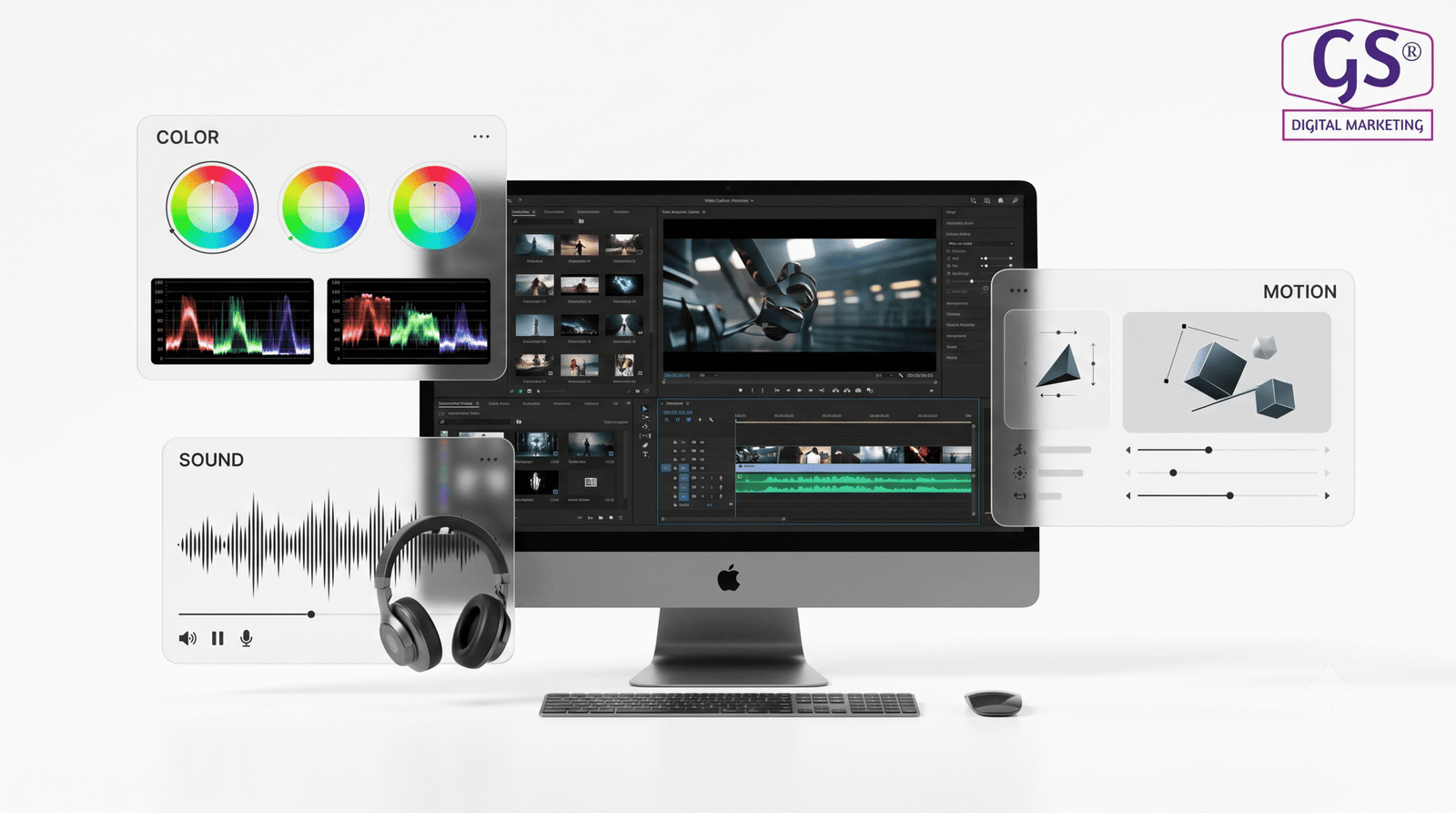 Video editing company in Erode - editing suite