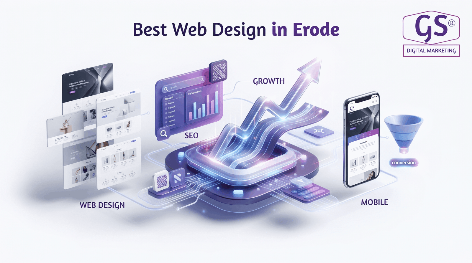 GS Digital Marketing - Best Web Design in Erode agency