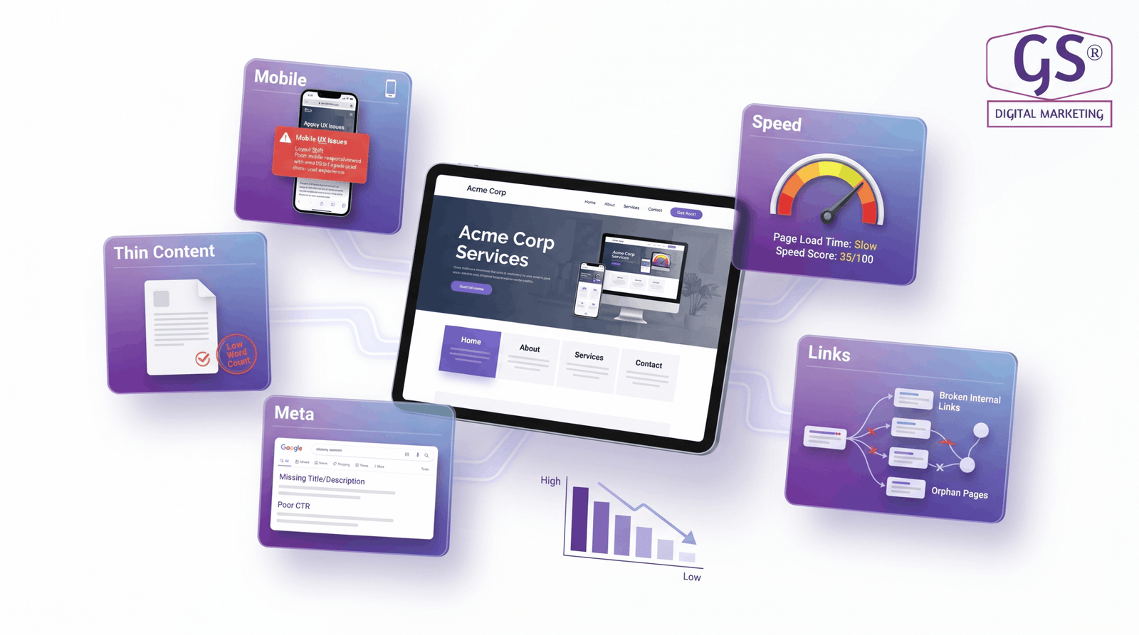 Website SEO audit for SEO-Friendly Web Design in Erode