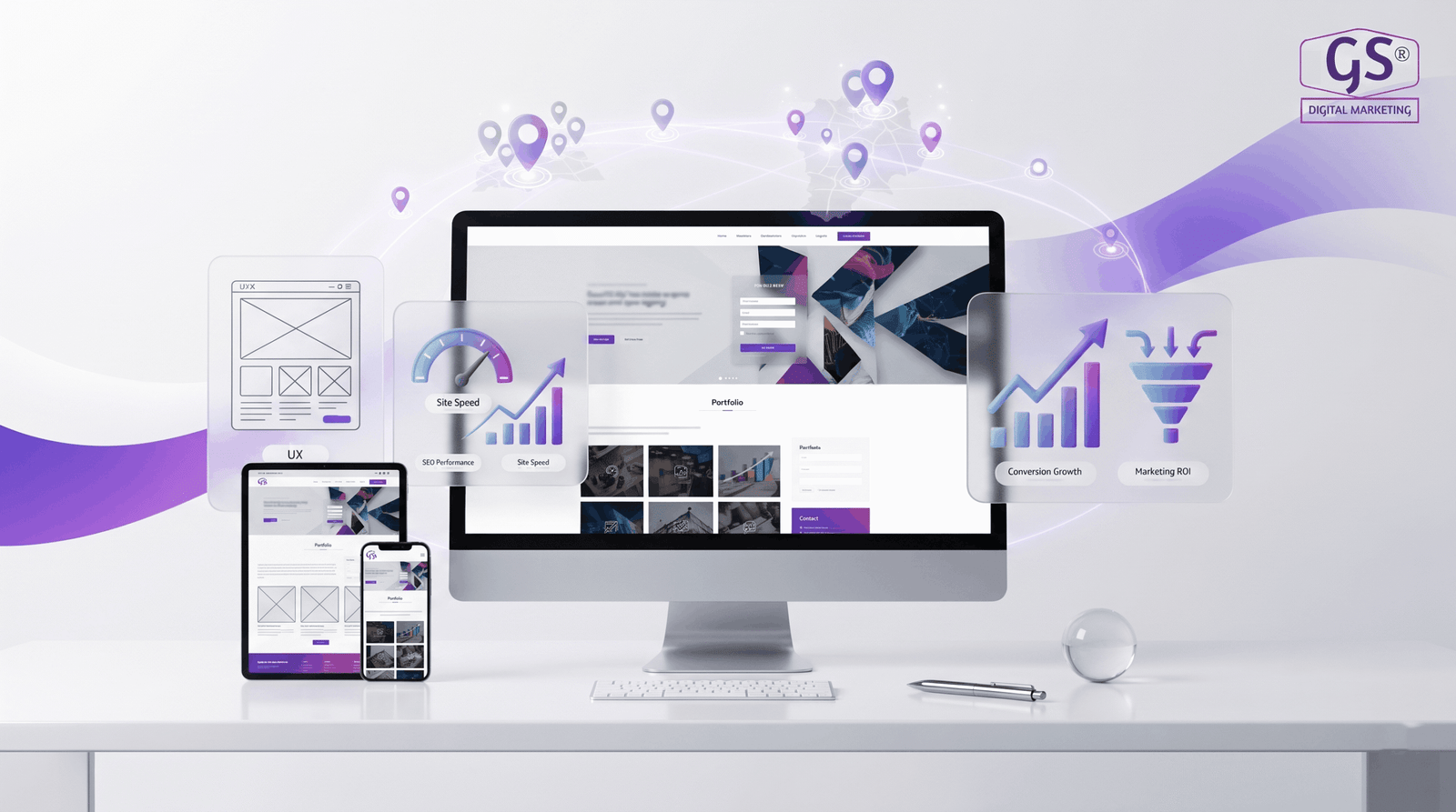 GS Digital Marketing - rank 1 in top 5 web design in Erode