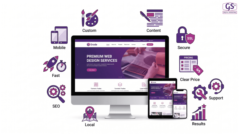 Top 10 website designing agency in erode