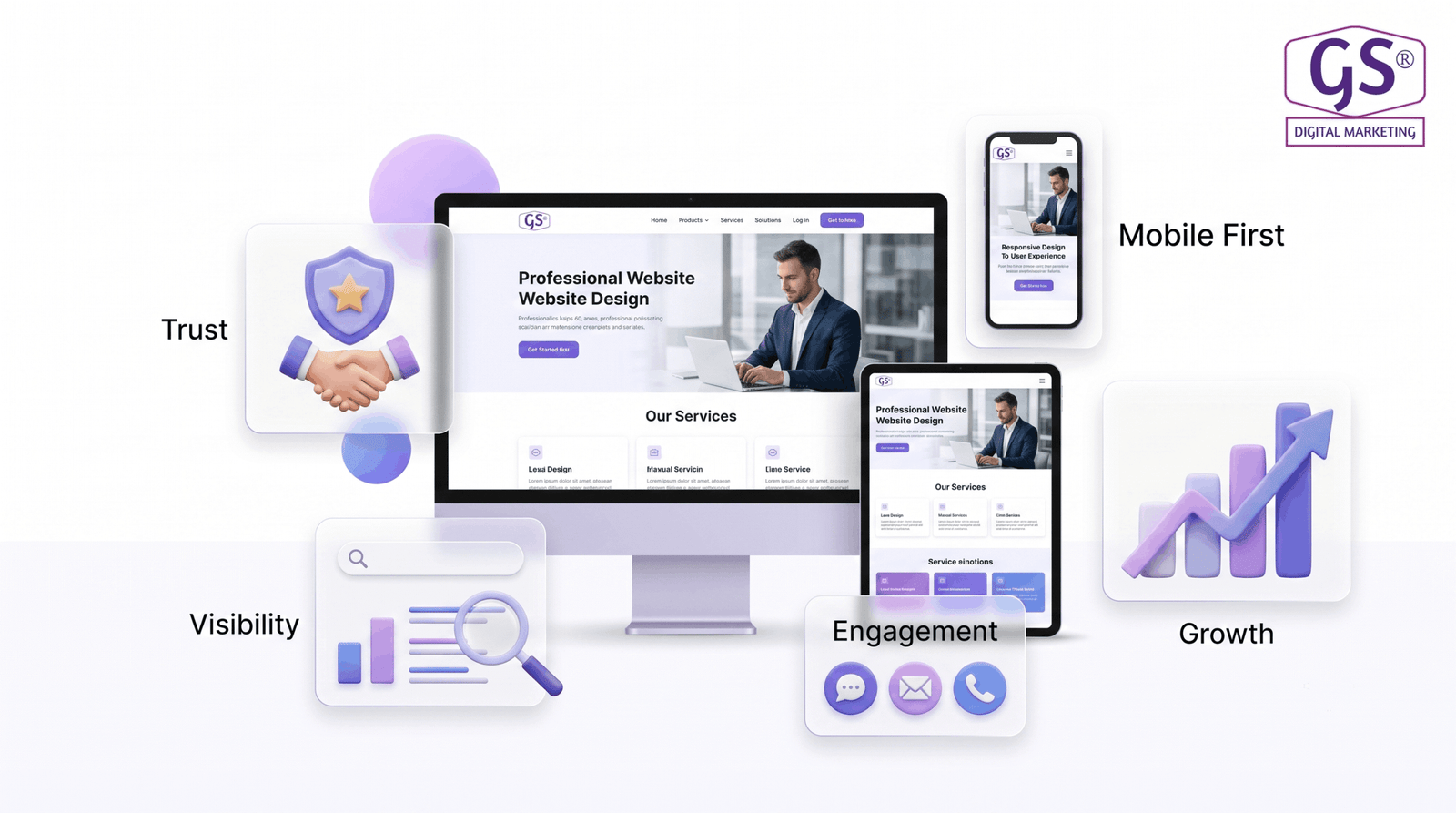 Website Design Services in Erode - modern web design workspace