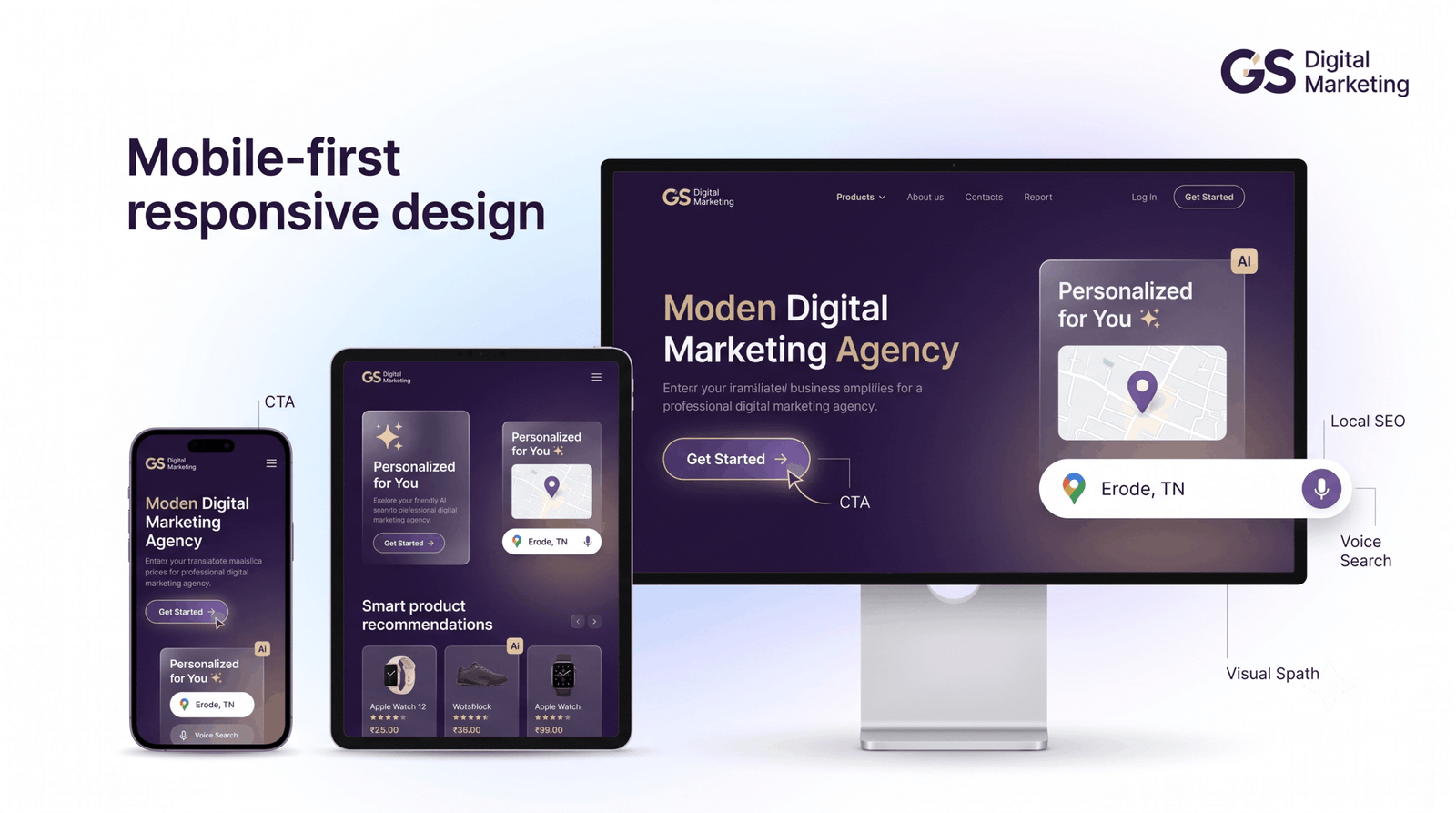 Latest trends in website design in Erode 2026