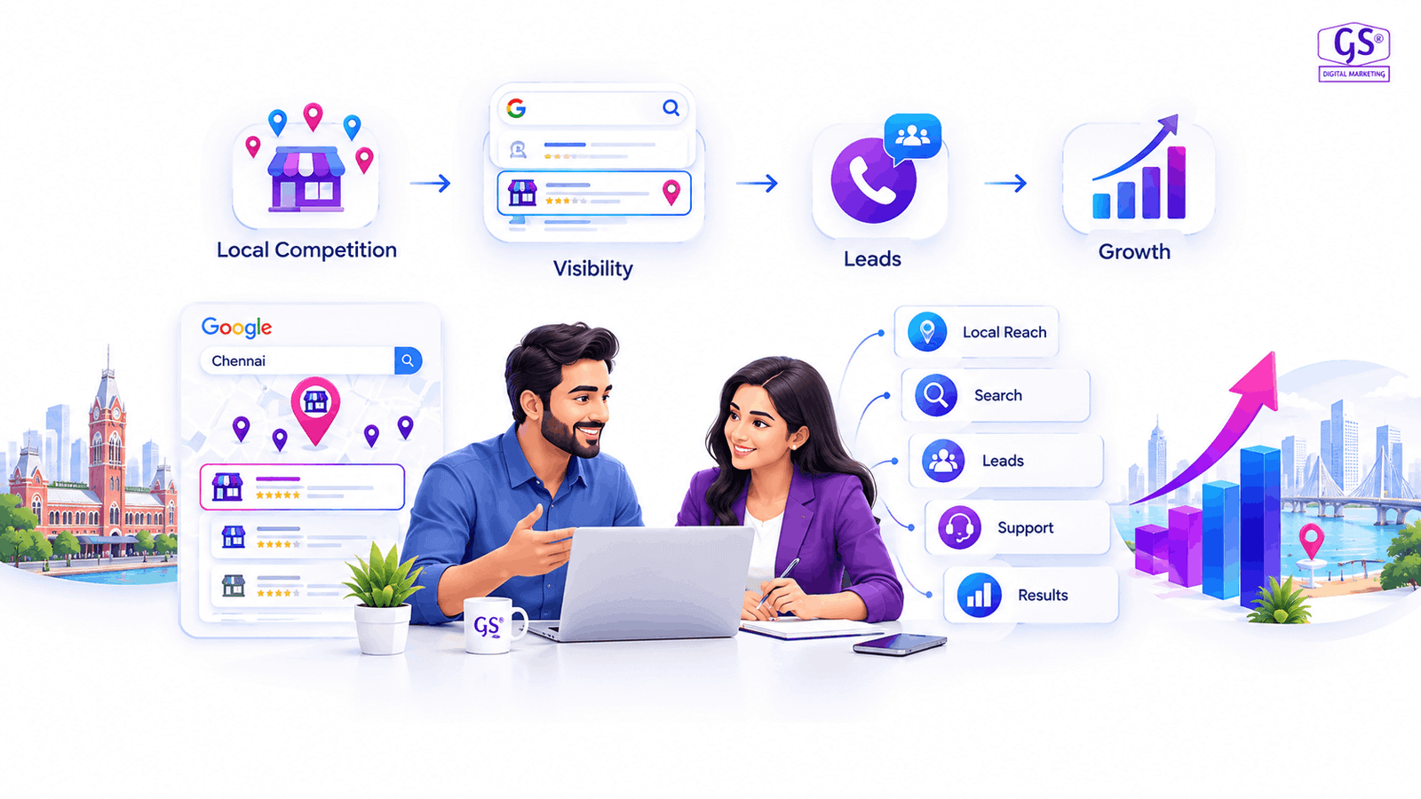 Best digital marketing agency chennai helping small businesses grow online