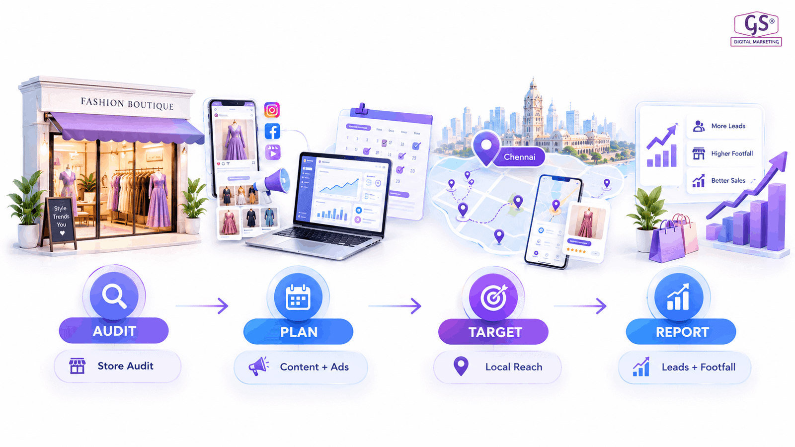 Digital marketing company in chennai planning boutique ad campaign
