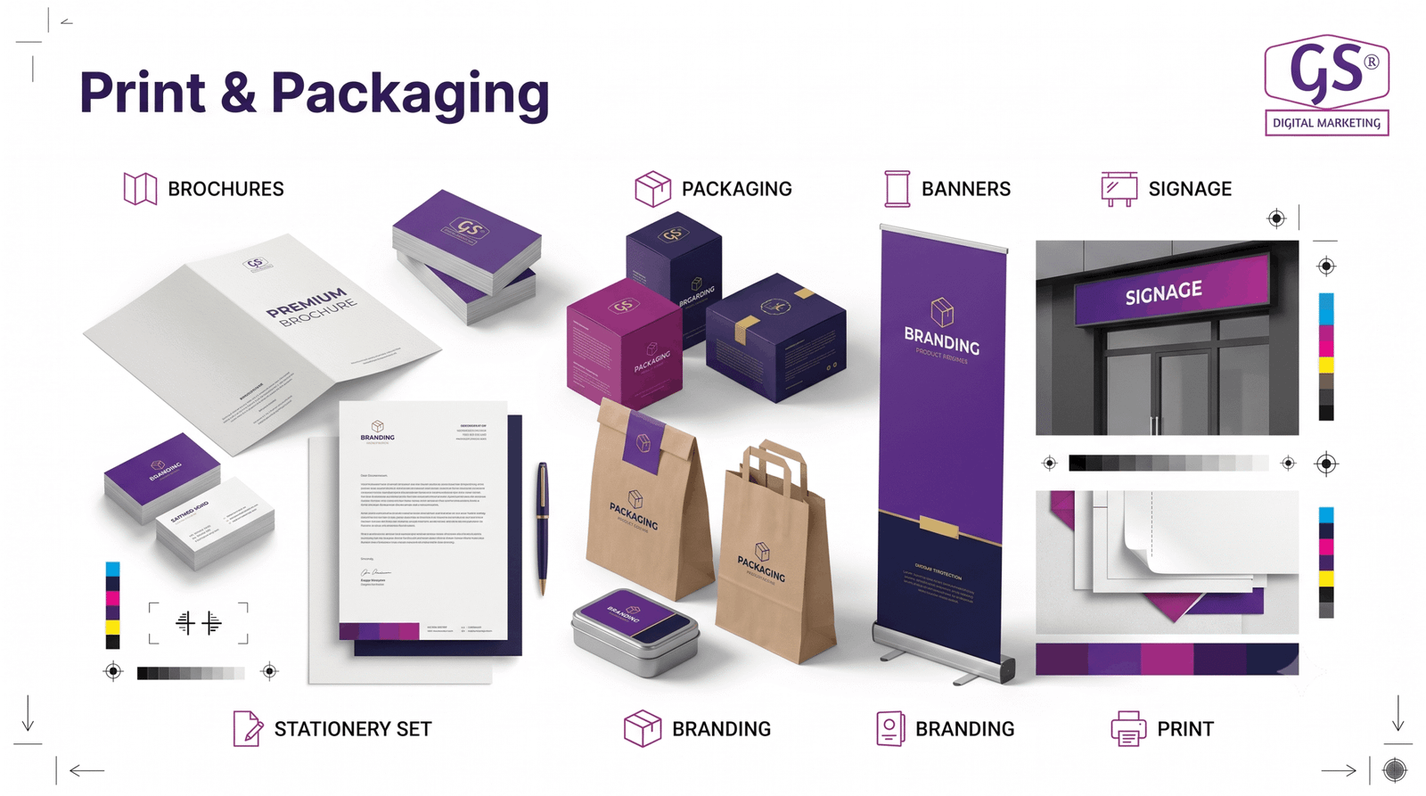 Print and packaging design Salem