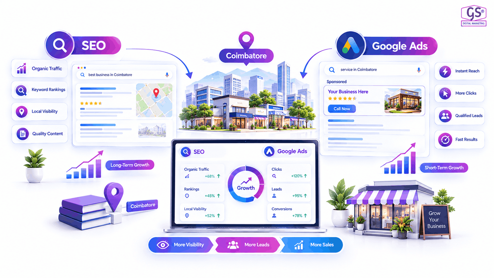 Best Digital Marketing Agency in Coimbatore helping businesses grow with SEO and Google Ads